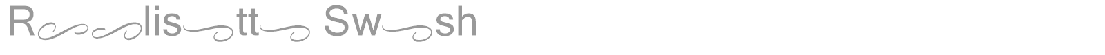 Reflisatta font preview